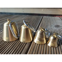 EZMT ﻿황동 뱀 방울 약초 등산 종 야생동물 신호 경고용 방울 종 (카라비너 제공), 소형, 1개