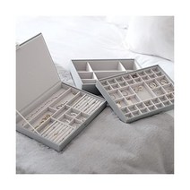 스태커스 주얼리 보관함 페블 그레이 액세서리 보석함 3단 Stackers