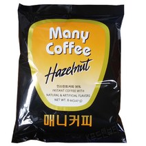 매니 헤이즐넛 커피 227g/메니커피/인스턴트 원두커피, 1봉, 227g