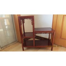 다육이 선반 화분 받침대 진열대 정리대 인테리어 화분랙 식물 베란다 반려식물, 통나무레드느릅나무패널