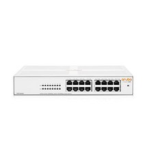 아루바 HPE 인스턴트 온 1430 16G UTP 16포트 비관리형 스위칭허브, R8R47A