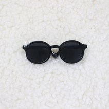 스팟 안경 면화 20cm 블로잉 버블 클링 선글라스 블랙 블랙 인형 옷 악세사리, 01 20cm, 01 선글라스（판테두리）
