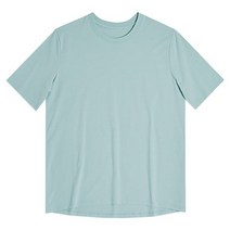 안다르 ANDAR NEW 에어리핏 오버핏 숏슬리브_미스티블루