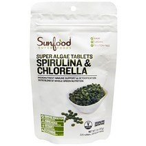 썬푸드 스피루리나 클로렐라 타블랫 Spirulina & Chlorella 250mg 228타블렛, 1개