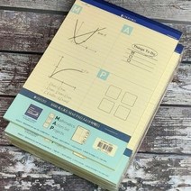 오너클랜 브랜빌 옥스포드 A4 80매 절취 수학 패드노트 10권[WB82B18]