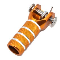 JC 오토바이 브레이크 레버 기어 시프트 레버 카요 T2 T4 ATV 더트 바이크 피트 레드 블루, 04 Gear Lever Tip GD