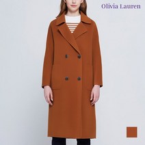올리비아로렌 아울렛 이월 겨울 돌먼소매 빅카라 핸드메이드 코트 VOIEAVWA372