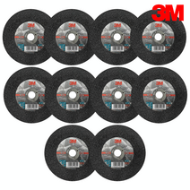 3M 실버 silver 5인치 절단석 보급형 금속가공 철로 조선, 40개