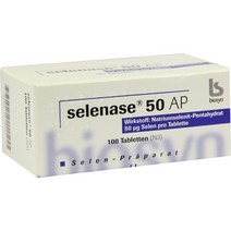 [독일 내수 정품](셀레나제)SELENASE 50 AP Tabletten 100St