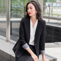 [스타일로그] 노멀 노카라 여성정장자켓 or 스커트/더스타일