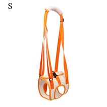 강아지슬개골 보호대 강아지 관절 탈구애완견 뒷다리 보조 벨트 수술 후 재활 복구 장애 버팀대 보행 하네, [01] orange, [04] XL, 01 orange_04 XL