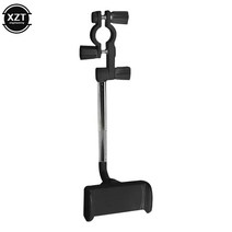 차량용노트북거치대 테블릿 핸드폰 계기판 송풍구 폴드 차량용휴대폰거치대 룸미러 무선충전기 대쉬보드 차량용 백미러 마운트 스탠드 홀더 크래들 휴대폰 GPS 범용, 1.black