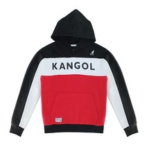 캉골 키즈 Rbw 컬러블락 후드티 K56141 Black Red