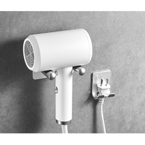 조하 드라이기 거치대 드라이 걸이 헤어 보관 정리 홀더, 선택2, 실버(코드걸이포함)