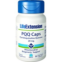 라이프익스텐션 PQQ 20mg 베지테리안 캡슐, 30개입, 1개
