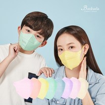 예쁜 아이코코 마스크 컬러에디션 50매 소형 S N M L 중형 대형 컬러 마스크 숨쉬기편한 새부리형 2D, 소형L, 레몬 50매, 레몬, 50개, 1개입