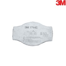 3M 방독마스크 방진필터 1744C 단품 공업용 산업안전 작업용 페인팅