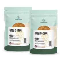 CHARM GOODS 볶은아마씨 500G 1팩 엽산 식이섬유 리그난