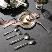 티니블랑 앙시엔 커트러리 6종 양식기 수저 포크 나이프 세트, 디저트스푼