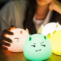 포커스협력사 수면 유도등 드레스룸 PC방꾸미기 국민 수유등 셀프간접 인테리어 조명 리틀데빌, 리틀데빌 무드등, 화이트