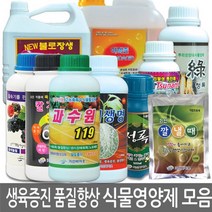 윈지커머스_221102 [WINZI_몰] 꽃관리제 조경촉진제 수경재배용품 나무비료 조경비료, 옵션-항목선택_인삼전용 청록 1000ml