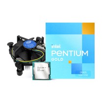 펜티엄 골드 G6405 (정품) CPU, 선택없음
