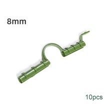 온실하우스 비닐하우스파이프 미니온실 PE 온실 클램프 클립 줄 커버 그물망 터널 후프 창고 필름 음영 그, 01 8MM