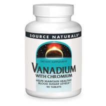 Source Naturals 소스내츄럴스 바나듐 크로미움 90정 크롬