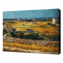 [S][셀프페인팅]4050 라크로의 추수 c.1888 BY 고흐