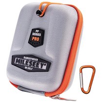 MiLESEEY Golf Rangefinder 하드 쉘 케이스 Bushnell Callaway 및 Tectectectec과 호환 범용 거리 측정기 휴대용 박스 대부분의 측정기용 카, 은