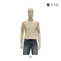 [NIX]남) 30수 슬럽 브이넥 티셔츠(FNNMCTV107P)