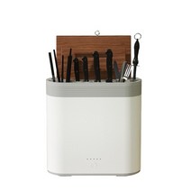 칼 살균기 주방 도마 젓가락 나이프 살균 온풍 건조 소독기 스마트 소독 기계 홀 포크 소형 가정용, 하얀