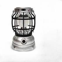 캠핑 랜턴 야외캠핑텐트밖은유럽무드등 집들이선물 호롱불 캠핑등 호즈키 작업등 레트로, 실버