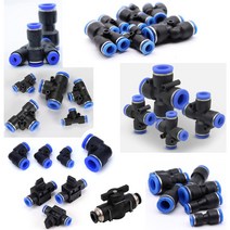 별도표기 호스 접속 커넥터 16미리까지 유공압 자재 원터치 피팅 4~16mm, 42.BUC-8