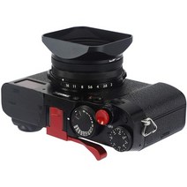 일본직발송 2. HAOGE LH-X200B 스퀘어 메탈 렌즈 후드 49MM 어댑터 링 메탈 캡 후지 필름 X100V X100F X10, One Size, One Color