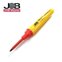 마벨 전공펜 30MM (색상선택) 1개 공업용 유성마카 (깊은구멍 마킹가능), (레드) JKM-145R