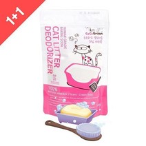 1플러스1 캣리터 탈취제 크림비누향 500g, 1