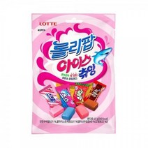 롯데제과 롤리팝 아이스츄잉 카라멜 캔디 63g x 6봉