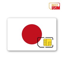 일본 베스트유심 단기 매일500MB 1GB 2GB 데이터무제한 오사카 여행유심칩, 우체국빠른등기(다음날수령), 매일1GB, 30일