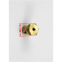 모터 플렉시블 커플링 황동 용 10pcs 3/4 7mm 샤프트 금속 (Inner Diameter :, 03 5mm
