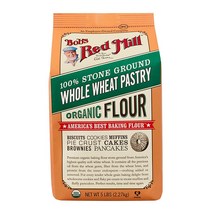 밥스 레드밀 통밀 페스츄리 밀가루 2.27kg Pastry Flour Whole Wheat, 1개