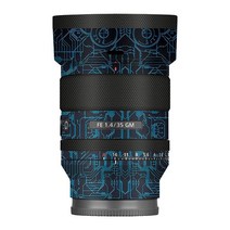 35GM 1.4 / 35mm F1.4 GM 렌즈 비닐 데칼 스킨 랩 커버 소니 FE35 F1.4GM ( SEL35F14GM ) Len 스티커 커버 필름, Fantasy Blue