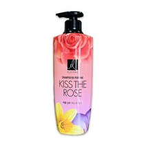 엘라스틴 퍼퓸 키스더로즈 샴푸, 600ml, 2개