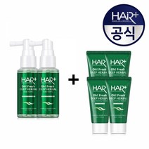 [헤어플러스] 오프레시 두피 스케일링 50ml 2개+샴푸 50ml 4개, 단품