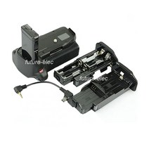 배터리 핸들 손 그립 수직 전원 셔터 팩 니콘 D5500 카메라 DSLR as MB-D31 + AA 홀더, 한개옵션0