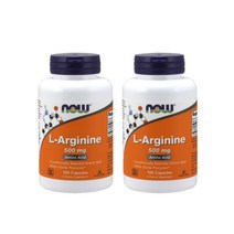 나우푸드 엘 아르기닌 500mg 100정 2개, 1개