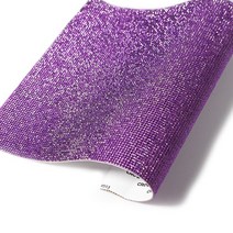 큐빅테이프 유리 라인 석 스티커 시트 트림 스탈 골치 아픈 건 자동차 자기 접착제 꾸밈, 17 Purple_02 24x40cm