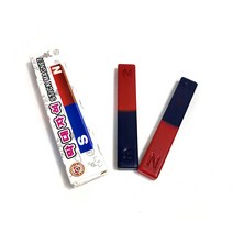 교재용 막대 스틱 자석 1P 7 X 1 X 0.5cm 과학 교육 실험 교구 준비물, 단품