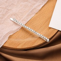 반하나쇼핑 옆머리용 실핀 큐빅 머리핀 헤어악세사리 클립핀