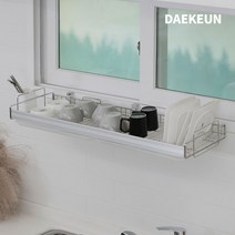 퀸넥스 QW-4900심플형 창문형 부착식 식기 건조대 900 설거지 그릇 주방 싱크대 선반, 심플 창문형 식기건조대 900